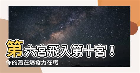 1宮飛入10宮|星盤第十宮(官祿宮)象徵事業、聲望與地位